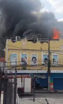 Imagem ilustrativa da imagem Incêndio atinge loja de artigos infantis no Bairro de São José, no Recife