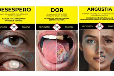 Imagem ilustrativa da imagem Anvisa aprova novas imagens de advertência para embalagens de cigarro