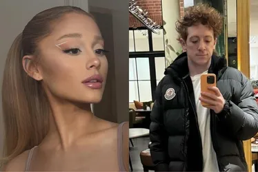 Imagem ilustrativa da imagem Ariana Grande reage a rumor de que Ethan Slater trocou família por ela