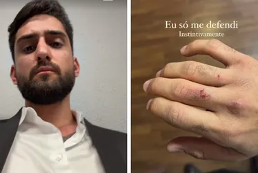 Imagem ilustrativa da imagem Assessor de Marçal que agrediu marqueteiro de Nunes é liberado após depoimento