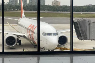Imagem ilustrativa da imagem Avião freia na pista e voo é cancelado no Aeroporto de Vitória