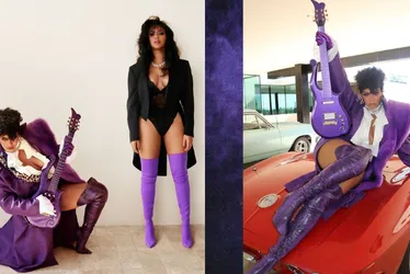 Imagem ilustrativa da imagem Beyoncé aparece vestida como Prince e fãs especulam novo álbum de rock