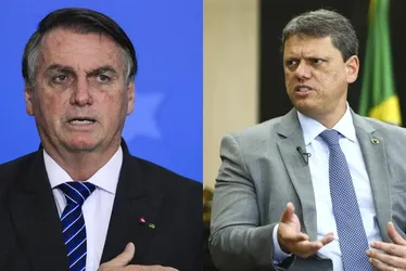 Imagem ilustrativa da imagem Bolsonaro minimiza potencial de Tarcísio e diz sobre 2026: 'O candidato sou eu'