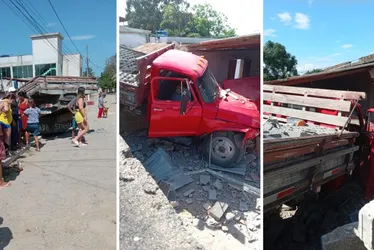 Imagem ilustrativa da imagem Caminhão desgovernado invade casa e deixa um morto no ES