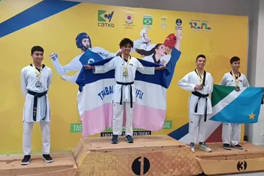 Imagem ilustrativa da imagem Capixaba é ouro na Copa do Brasil de Taekwondo