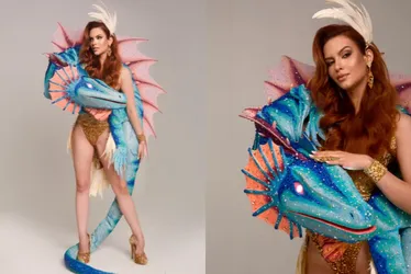 Imagem ilustrativa da imagem Capixaba vai usar traje em homenagem à Pedra Azul no Miss Universe Brasil