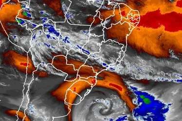 Imagem ilustrativa da imagem Ciclone bomba pode se formar no litoral Sul do País, diz Climatempo