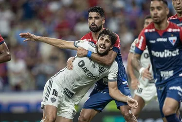 Imagem ilustrativa da imagem Com os reservas, Atlético-MG busca o empate contra o Fortaleza pelo Brasileirão