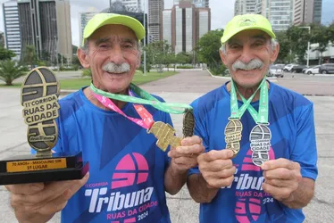 Imagem ilustrativa da imagem Corrida Tribuna Ruas da Cidade: gêmeos ensinam segredo da saúde e disposição