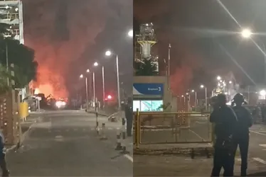 Imagem ilustrativa da imagem Explosão provoca incêndio na Braskem de Camaçari, na Bahia