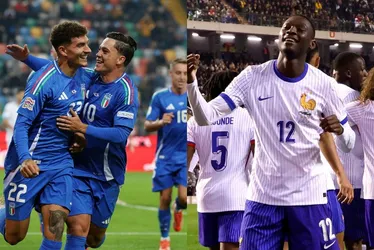 Imagem ilustrativa da imagem Itália goleia Israel e França vence a Bélgia na Liga da Nações