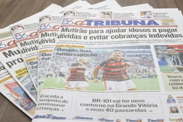 Imagem ilustrativa da imagem Jornal A Tribuna vai ter edição especial impressa nesta segunda-feira