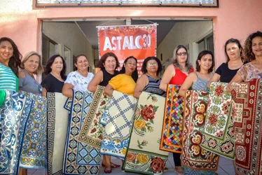 Imagem ilustrativa da imagem A arte do tapete: 15ª Feira celebra a maior produtora de tapeçarias do Nordeste