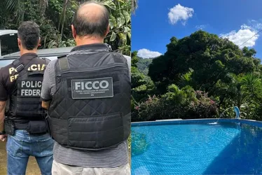 Imagem ilustrativa da imagem Líder de facção é preso em sítio de luxo com diária de R$ 700 em Cariacica