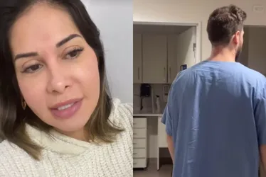 Imagem ilustrativa da imagem Maíra Cardi acompanha Thiago Nigro em exames após encontrar nódulo nas costas dele