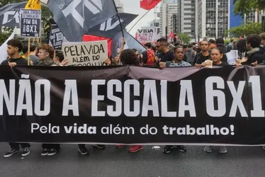 Imagem ilustrativa da imagem Manifestantes vão às ruas pelo fim da escala de trabalho 6x1
