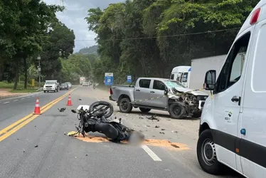 Imagem ilustrativa da imagem Motociclista morre após acidente em rodovia no Sul do ES