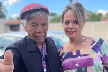 Imagem ilustrativa da imagem Mulher de Roque atualiza estado de saúde de ex-assistente de palco de Silvio Santos