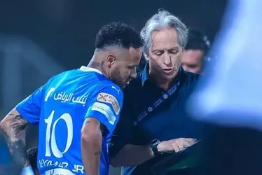 Imagem ilustrativa da imagem Neymar deve voltar a defender o Al-Hilal só em 2025, afirma Jorge Jesus