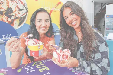 Imagem ilustrativa da imagem Novas versões de sorvete em festival na Praia da Costa
