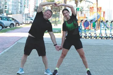 Imagem ilustrativa da imagem Paixão pela corrida de rua  une casais