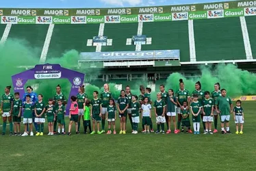 Imagem ilustrativa da imagem Palmeiras bate o Corinthians na final do Paulista feminino