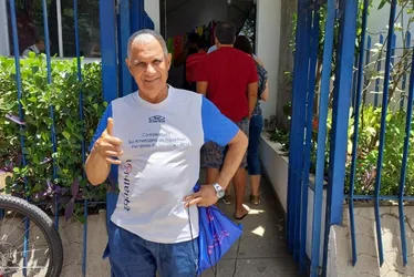 Imagem ilustrativa da imagem Participantes na expectativa para a Corrida Tribuna Ruas da Cidade