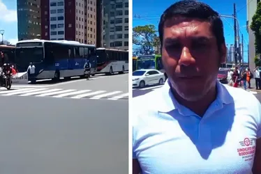 Imagem ilustrativa da imagem Protesto: Lei que pune "surfe rodoviário" gera revolta entre motoristas de ônibus