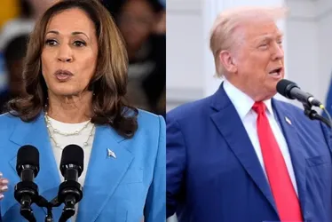 Imagem ilustrativa da imagem Kamala e Trump travam o que pode ser o embate mais acirrado da história dos EUA