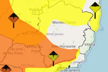 Imagem ilustrativa da imagem Região Sudeste tem previsão de novas tempestades nesta sexta-feira