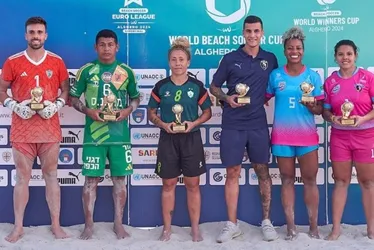 Imagem ilustrativa da imagem São Pedro é campeão mundial de Beach Soccer feminino