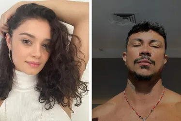 Imagem ilustrativa da imagem Sophie Charlotte e Xamã aparecem de mãos dadas no Rock in Rio