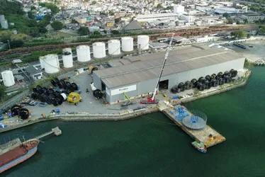 Imagem ilustrativa da imagem Supercabo de 30 km, feito em Vila Velha, é o maior já produzido no Brasil