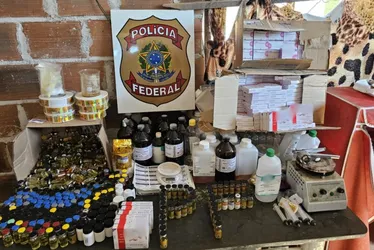 Imagem ilustrativa da imagem Suspeitos de fabricar anabolizantes no Sul do ES são investigados pela Federal