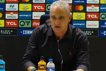 Imagem ilustrativa da imagem Tite respeita xingamento no Flamengo e promete gol na volta: 'Me cobrem'