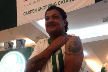 Imagem ilustrativa da imagem Tonhão, ídolo do Palmeiras nos anos 90, morre aos 55 anos