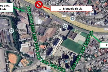 Imagem ilustrativa da imagem Trecho da avenida Mário Gurgel é interditado para obras de viaduto em Cariacica