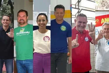 Imagem ilustrativa da imagem Veja onde votaram os candidatos a prefeito de Vitória
