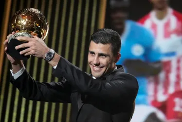 Imagem ilustrativa da imagem Vini Jr é preterido e vê Rodri levar a Bola de Ouro em premiação controversa
