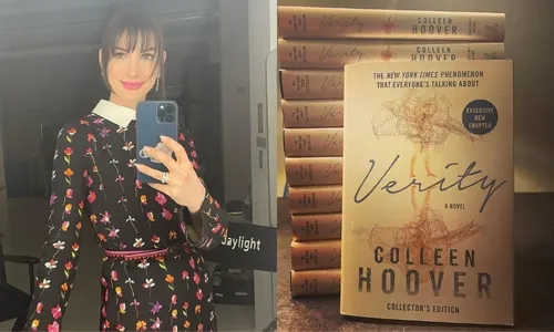 
          Imagem ilustrativa da imagem Anne Hathaway estrelará adaptação de 'Verity'; conheça o livro de Colleen Hoover
          