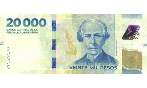
          Imagem ilustrativa da imagem Argentina lança nova cédula de 20 mil pesos em meio à crise inflacionária
          