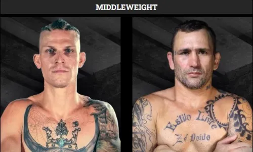 
          Imagem ilustrativa da imagem Capixaba Paulo "Zé Doido" encara Steven Sainsbury em evento do BKFC
          