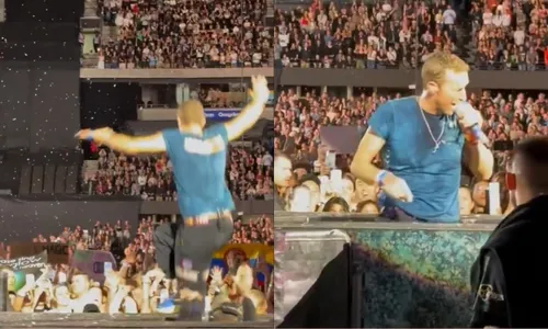 
          Imagem ilustrativa da imagem Chris Martin, do Coldplay, cai em alçapão em show na Austrália
          