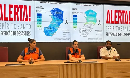 
          Imagem ilustrativa da imagem Com alerta de chuva forte no ES, Defesa Civil orienta moradores de áreas de riscos
          