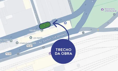 
          Imagem ilustrativa da imagem Compesa faz obra emergencial de esgoto na Rua Imperial, na área central do Recife
          