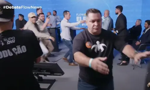 
          Imagem ilustrativa da imagem Debate com candidatos de SP termina com Marçal expulso e agressão no estúdio
          