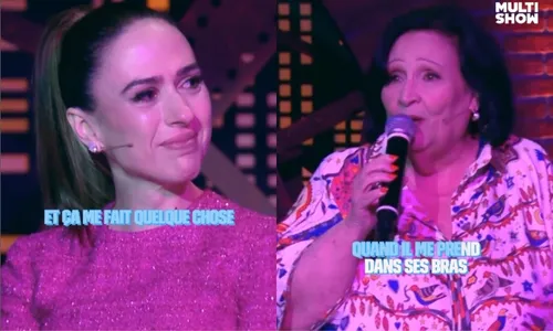 
          Imagem ilustrativa da imagem Dona Déa Lúcia faz Tatá Werneck chorar no 'Lady Night'
          