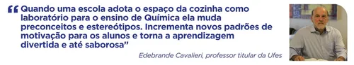 
          Imagem ilustrativa da imagem Escolas de Vitória usam culinária para tornar aulas de química mais atrativas
          