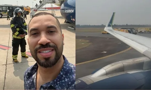 
          Imagem ilustrativa da imagem Gil do Vigor passa por sufoco em voo após falha técnica: “Medo de explodir”
          