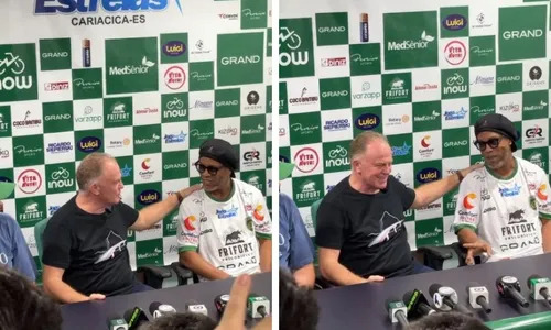 
          Imagem ilustrativa da imagem Governador do ES brinca com Ronaldinho Gaúcho: "Deu sorte que hoje não vou jogar"
          